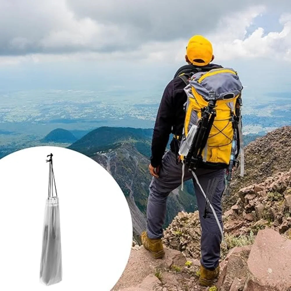 Wet Umbrella Bag Waterproof Translucent Folding Storage Travel Drawstring Sleeve Car Office School Rain Clear Case Portable Mini Oasis Select
