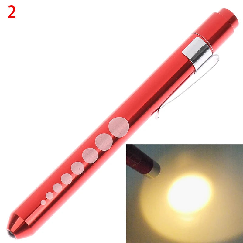 Oral Xamination Pen Light, Pen Flashlight, Pupil Examination Pen Light, Medical Pen Light With Pupil Gauge And Ruler Oasis Select MR-11