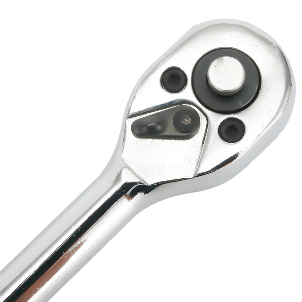 Drive Ratchet Set 1/4 3/8 1/2 High Torque Ratchet Wrench Socket Quick-release Reversible High Quanlity Hand Tool Oasis Select