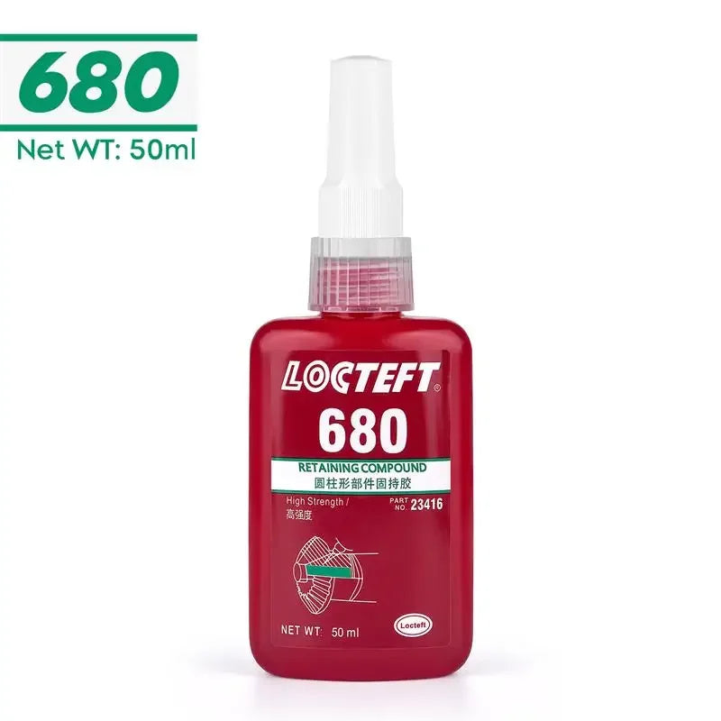 1pc 50ml Threadlocker Screw Glue Quickly Cured Thread Locking Agent Anaerobic Adhesive Corrosion-Resistant Anti-Loosening Glue Oasis Select 680