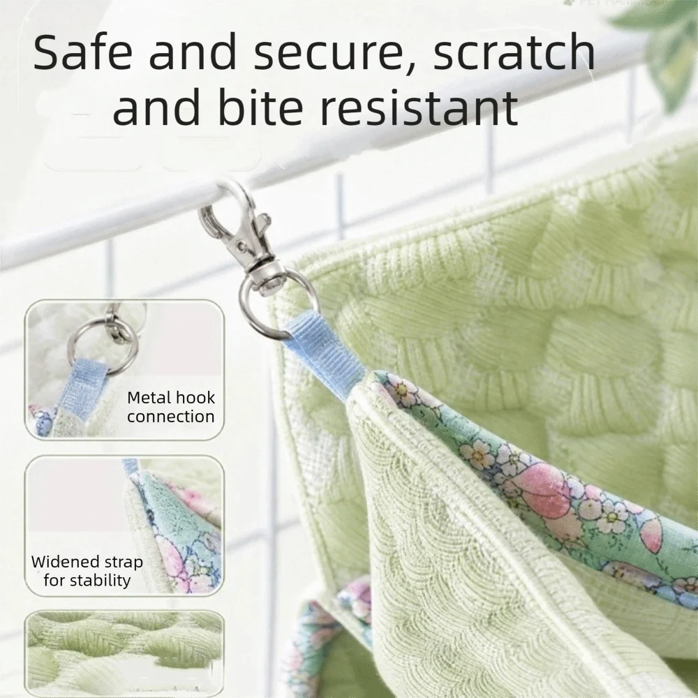Breathable Double-Layer Hamster Hammock | Hanging Sleeping Nest