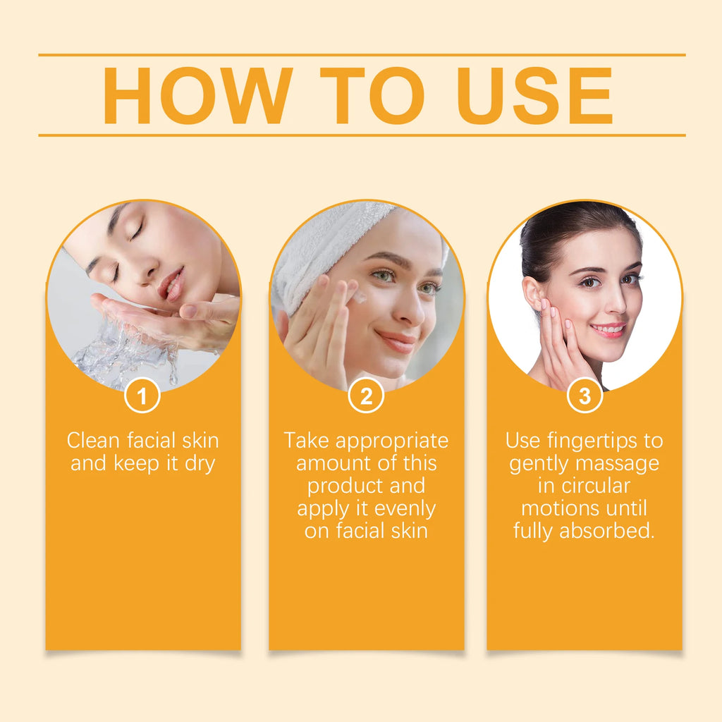 Vitamin C Brightening Face Cream Improve Dullness Powerful Antioxidation Lock Moisture Reduce Fine Line Moisturizing Face Lotion Oasis Select