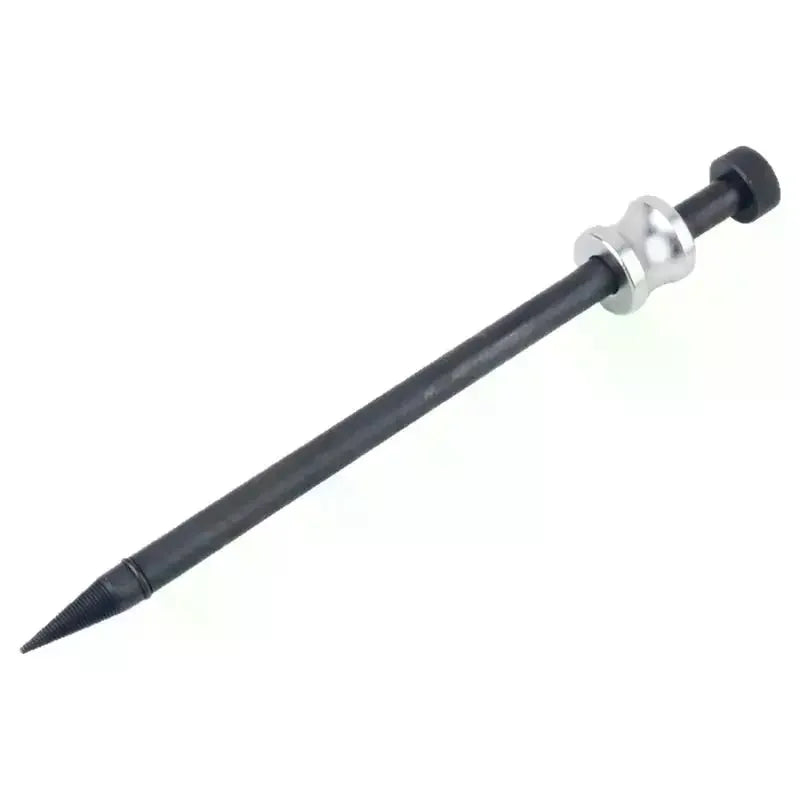 1Pcs Injector Seal Puller Fuel Injector Copper Washer Removal Tool Steel Cone Thread Tip With Slide Hammer Cars Disassembly Tool Oasis Select