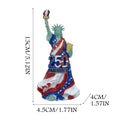 American 250th Anniversary Patriotic Resin Sculpture Ornament Patriotic Sculpture Oasis Select White One Size
