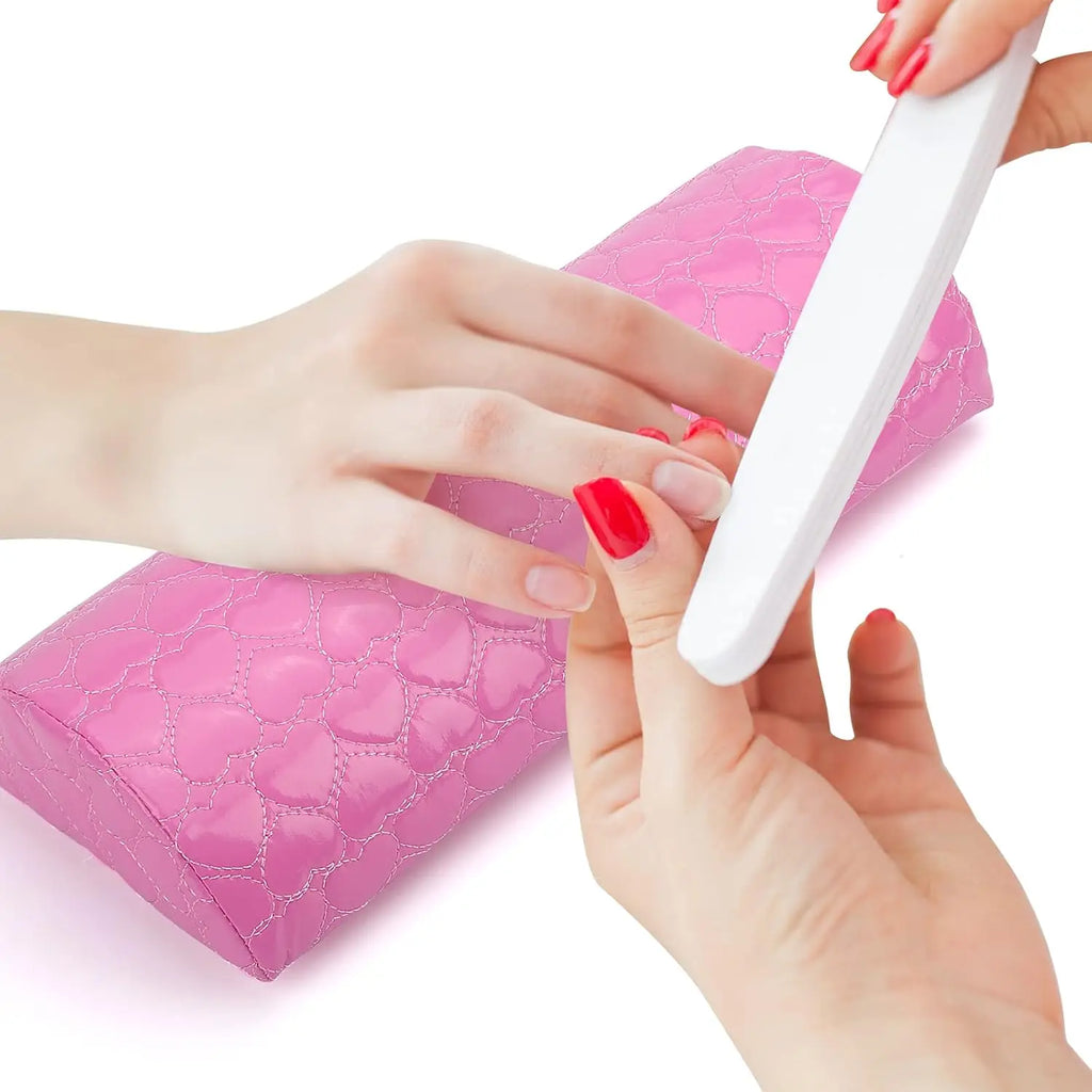 Nail Pillow Hand Rest for Nails Washable PU Leather Nail Armrest Detachable Manicure Hand Pillow Cushion Nail Art Accessories To Oasis Select