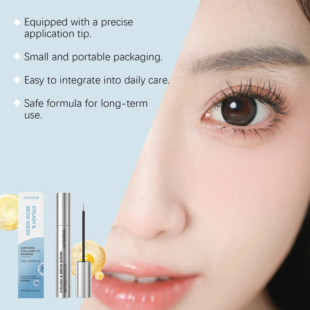 Jaysuing Eyelash Growth Serum – Longer, Thicker Fuller Lashes Eyelash Growth Serum Oasis Select
