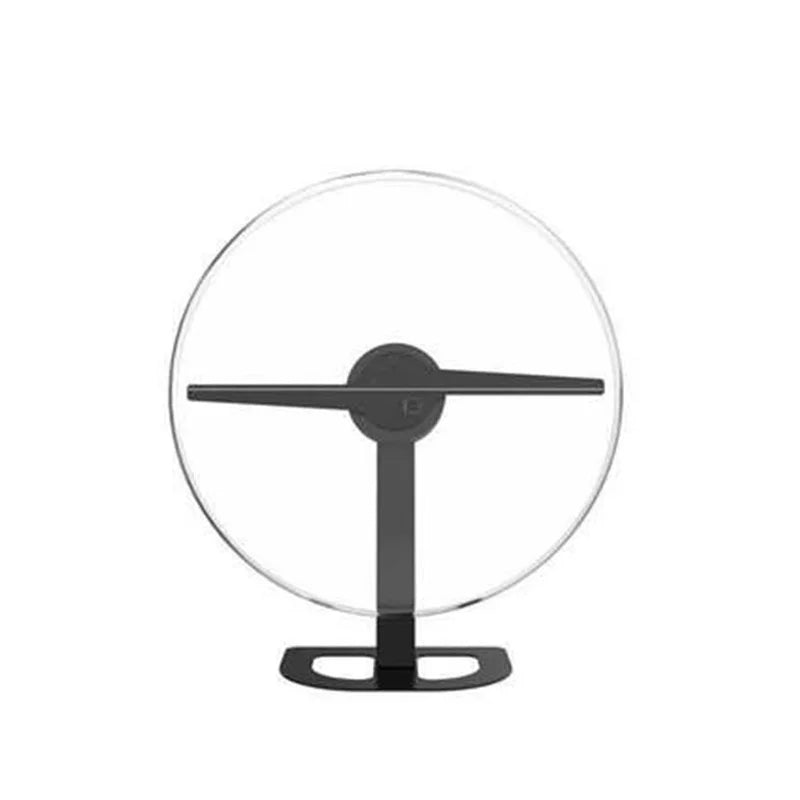 32cm 3D Holographic Fan Light – LED Naked-Eye Projection Lamp