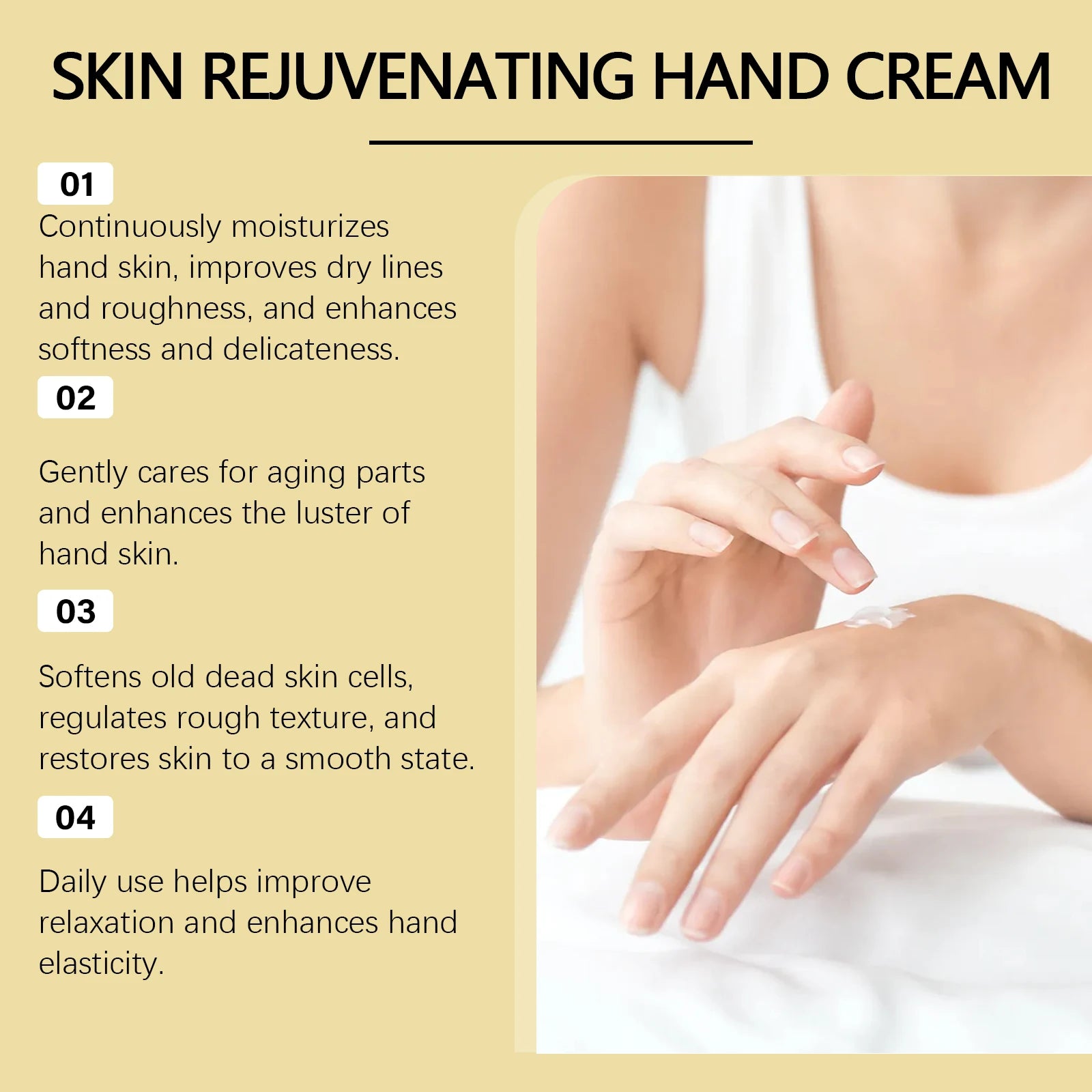 OUHOE Hand Cream – Niacinamide, Retinol & Hyaluronic Acid 30g Hand Cream Oasis Select