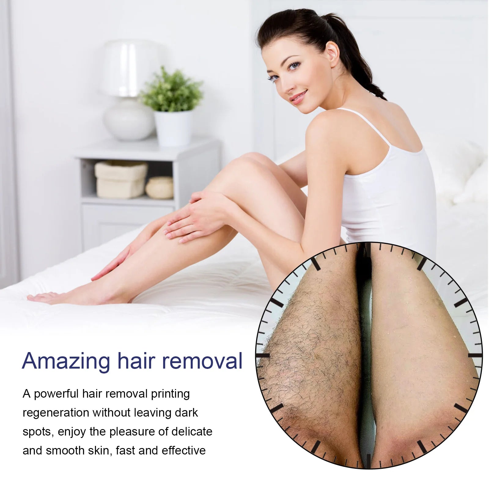 Hair Removal Spray for Women and Men, No Irritation Mild Hair Remover for Underarm Arm Back Chest and Legs Fast Acting Removal Oasis Select