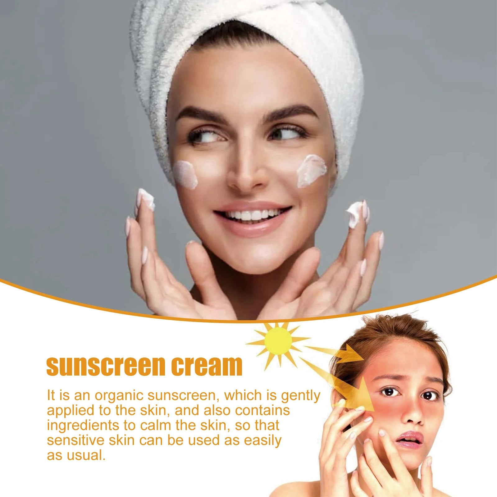 Probiotic Organic Rice Sunscreen Prevent Tanning Reduce Risk Sunburn Waterproof Broad Spectrum Protection UV Resistant Lotion Oasis Select