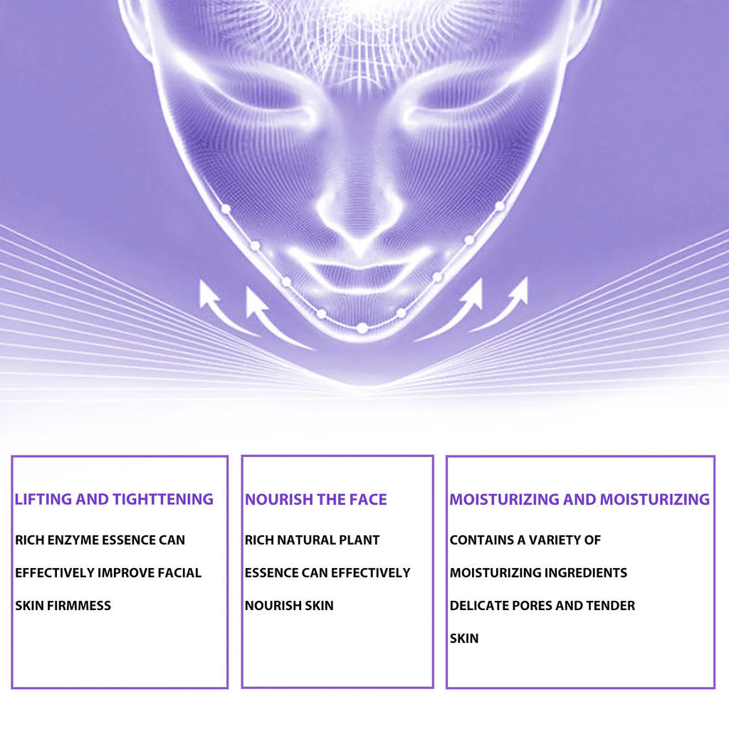 V-Shape Slimming Cream Tighten Mandibular Line Double Chin Lift Firming Face Fat Burning Massage V Face Cream Facial Skin Care Oasis Select