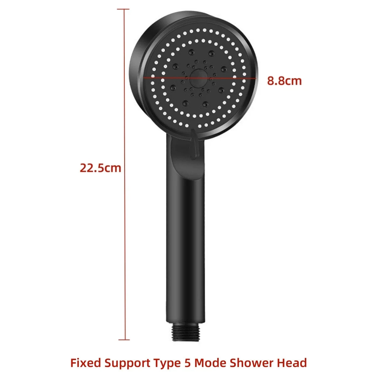 Shower Head High Pressure Water Saving Rainfall Shower Head ABS Handheld Showerhead Spray Nozzle Household Bathroom Accessories Oasis Select C China Mainland