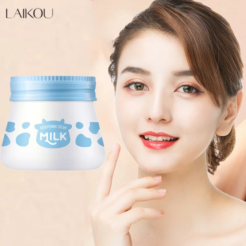 LAIKOU Milk Brightening Cream – Whitening & Hydrating Face Cream Brightening Face Cream Oasis Select