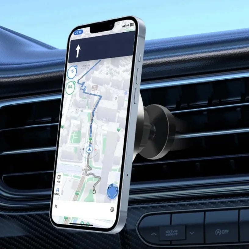 Strong Magnetic Car Cellphone Holder for Magsafe Stand Instrument Panel Magnet Accessories Vent Support for Samsung iPhone 14 15 Oasis Select