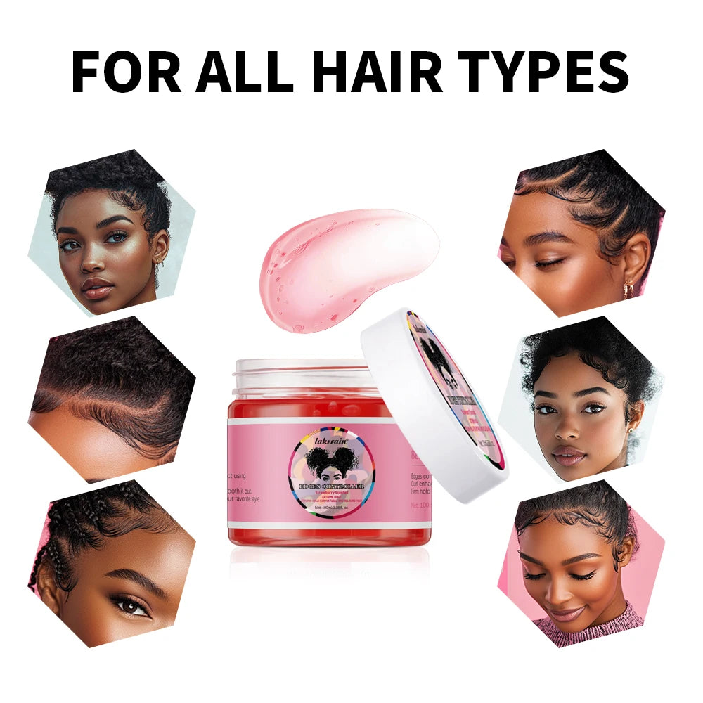 Edge Control Hair Gel – Strong Hold, No Flaking, Non-Greasy