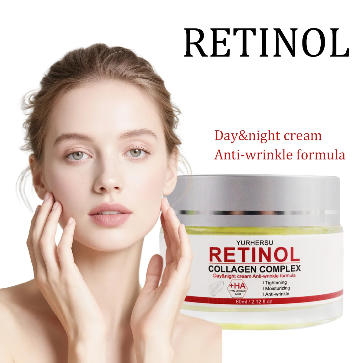 YURHERSU Retinol Face Cream – Firming, Anti-Aging & Hydration Retinol Face Cream Oasis Select