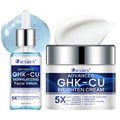 SUYARUN GHK-CU Cream & Serum - Anti-aging facial moisturizer, firming and moisturizing for all skin types, suitable for women. Oasis Select 30g-30ml