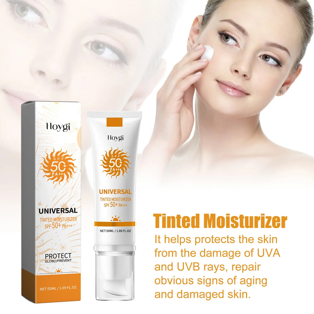 Hoygi SPF50 Sunscreen Brightening Foundation Cream 50ml Sunscreen Foundation Cream Oasis Select