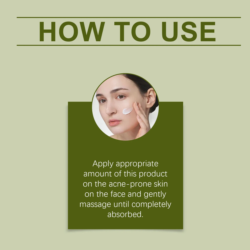 Anti Acne Cream Herb Repairing Spot Blemishes Remover Oil Control Shrink Pores Whitening Moisturizing Pimples Treatment Ointment Oasis Select