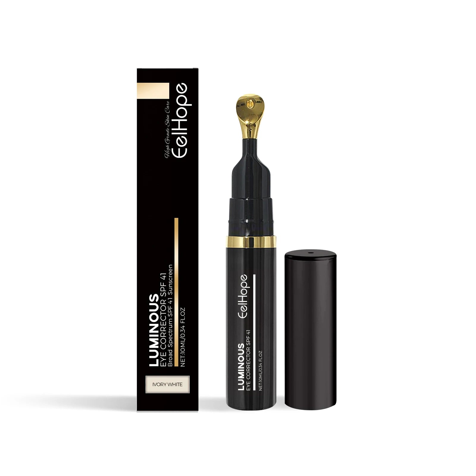 Eelhope Dark Circles Concealer Stick – Waterproof, Full Coverage Concealer Stick Oasis Select Ivory White