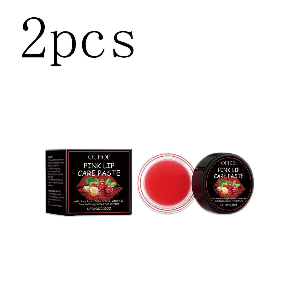 Lips Cream Exfoliator Anti Crack Nourishing Lip Plump Dark Lips Removal Lip Care to Deep Moisturizing Lip Balm Brighten Dark Oasis Select 2boxed