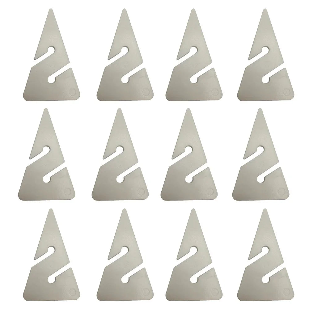 6PC Scuba Dive Cave Wreck Dive Line Arrow Markers ABS Triangle Shape guide rope indicator For Techical Cave Diving Diver Oasis Select