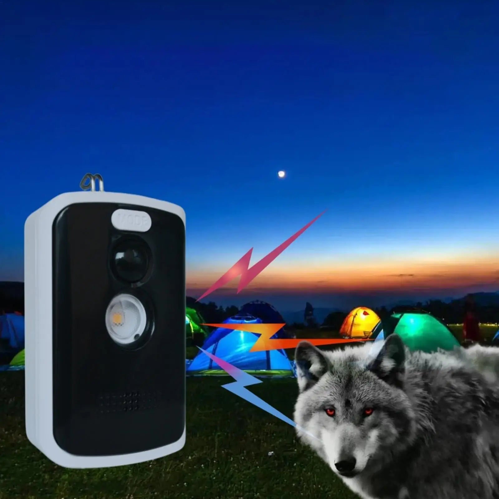 Motion Sensor Alarm 125db Motion Sensor Perimeter Camping Alarm Outdoor Security Supplies Safety Defense Device Oasis Select