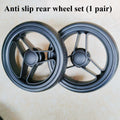 Front Wheel Tire For Vista Series Pushchair PU Tyre Tubless Baby Buggy Outer Cover Bebe Pram Repalce Accessories Oasis Select 1 Pair