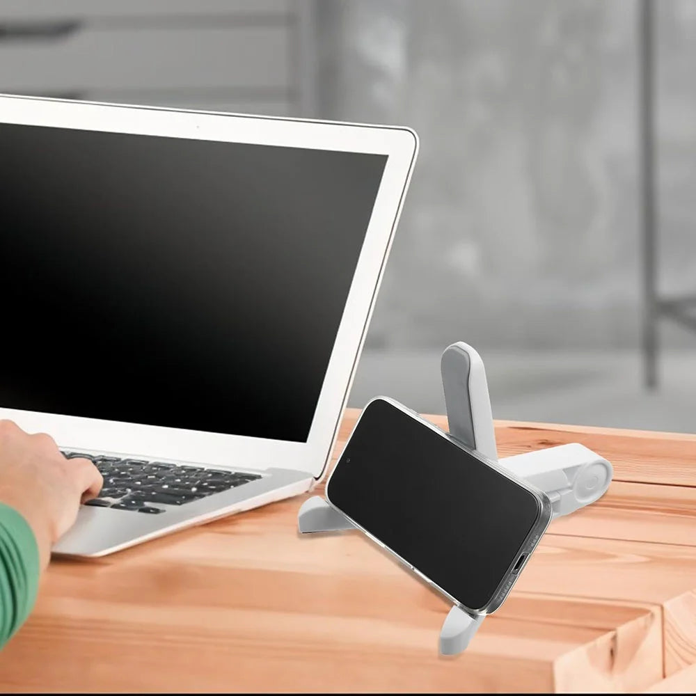 Portable Tablet Phone Folding Triangular Phone Stand Easy To Carry Mobile Phone Fixed Tablet Stand For Samsung Xiaomi iPad Stand Oasis Select