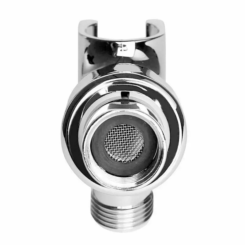 G1/2" 3 Way Tee Connector Shower Adapter Adjustable Water Diverter Valve Arm Mounted Faucet Sprinkler Holder Bathroom Accessory Oasis Select