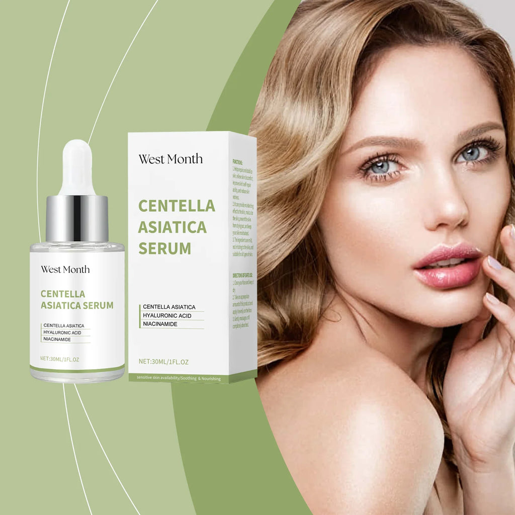 Centella Asiatica Facial Serum Moisturizing Nourish Repairing Dry Skin Smoothing Rejuvenation Soothing Brightening Beauty Health Oasis Select 2boxed