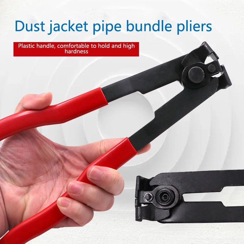 1PC Car Banding Hand Tool Auto Repairs Props For Exhaust Pipe Fuel Filter Hand Installer Tool Durable CV Joint Boot Clamp Pliers Oasis Select