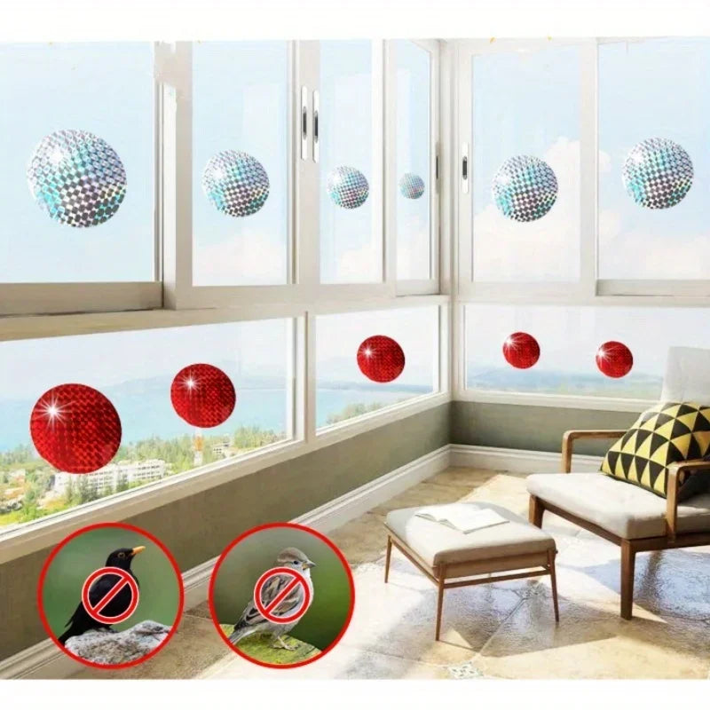 20-Pack Reflective Bird Repellent Scare Discs | Pigeon Deterrent Bird Deterrent Discs Oasis Select