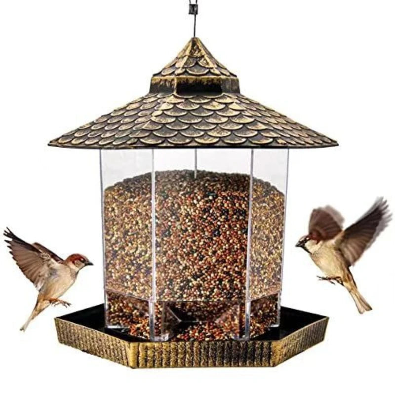 Outdoor Hanging Bird Feeder Best-Selling Bird Feeder for Garden & Backyard Easy to Fill & Clean Attracts Wild Birds Year-Round Oasis Select