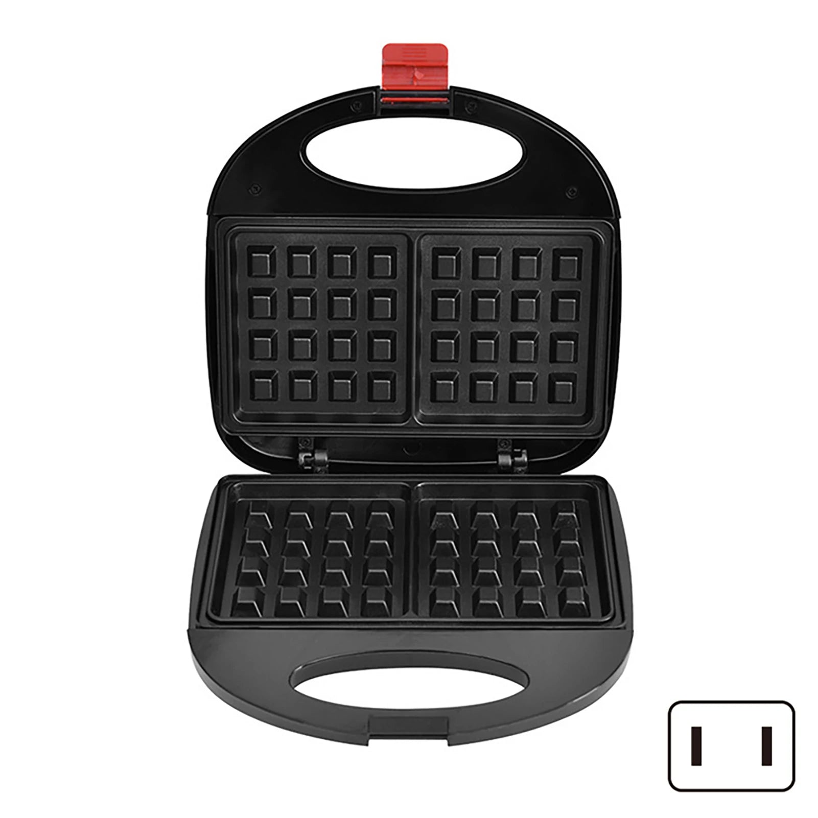 750W Non-Stick Sandwich Press & Waffle Maker | Countertop