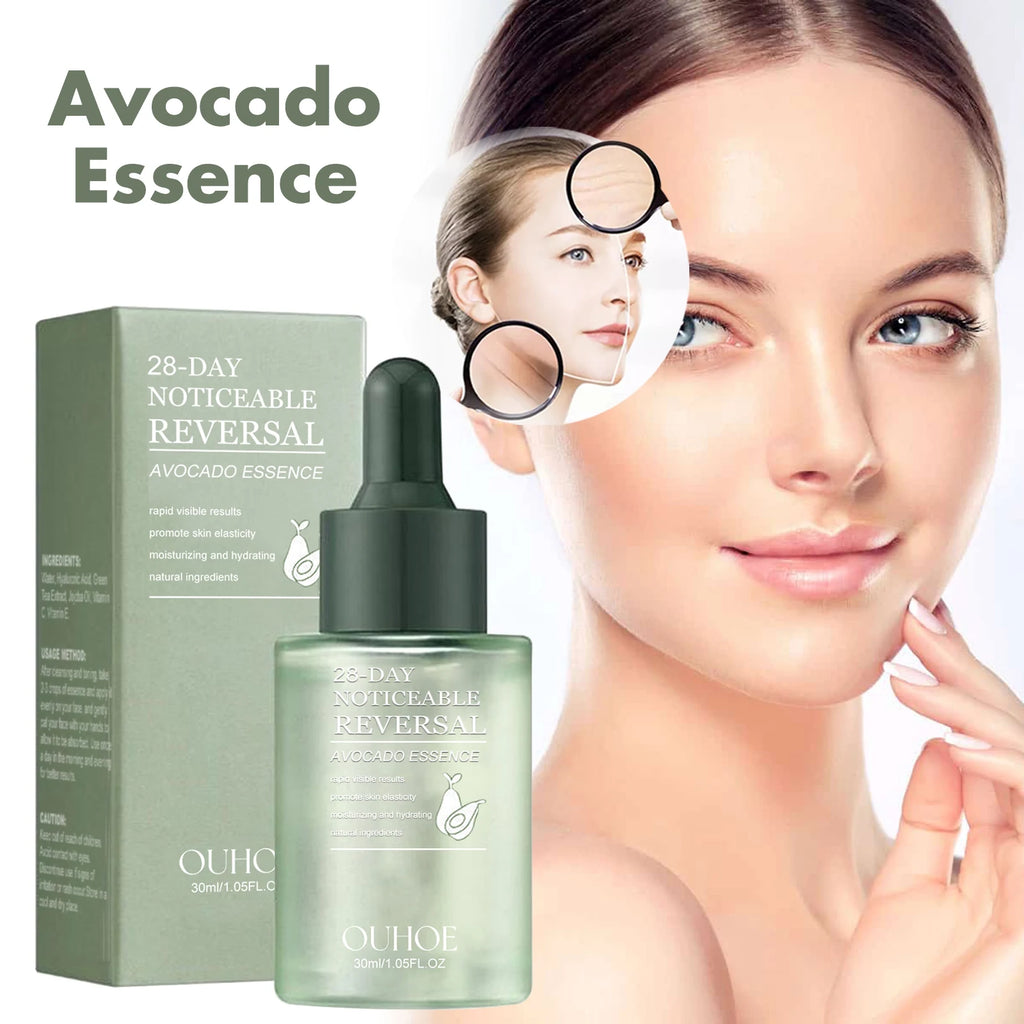 OUHEO Prime Avocado Anti-Aging Facial Care Set Moisturizing Anti-Wrinkle Moisturizing Serum Smoothing Brightening Eye Skin Serum Oasis Select