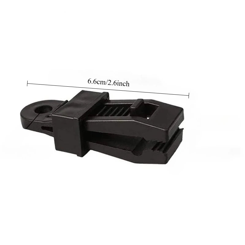 10/20/30pcs outdoor tent clips, curtain clips, multifunctional windproof fixing clips, outdoor guy rope buckles Oasis Select