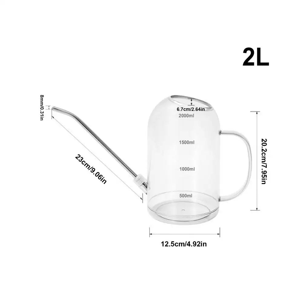 Indoor Watering Cans for House Plants 2L Long Spout Flower Watering Pot Planting Devices for Patio Christmas Outdoor Lawn House Oasis Select A