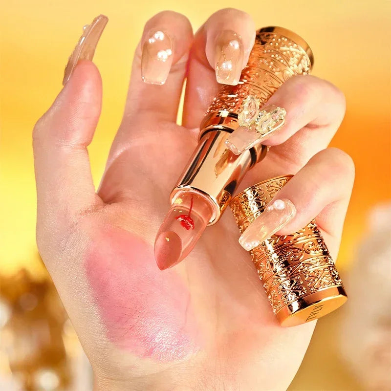 SAKSRAAR Crystal Color-Changing Petal Lipstick – Moisturizing