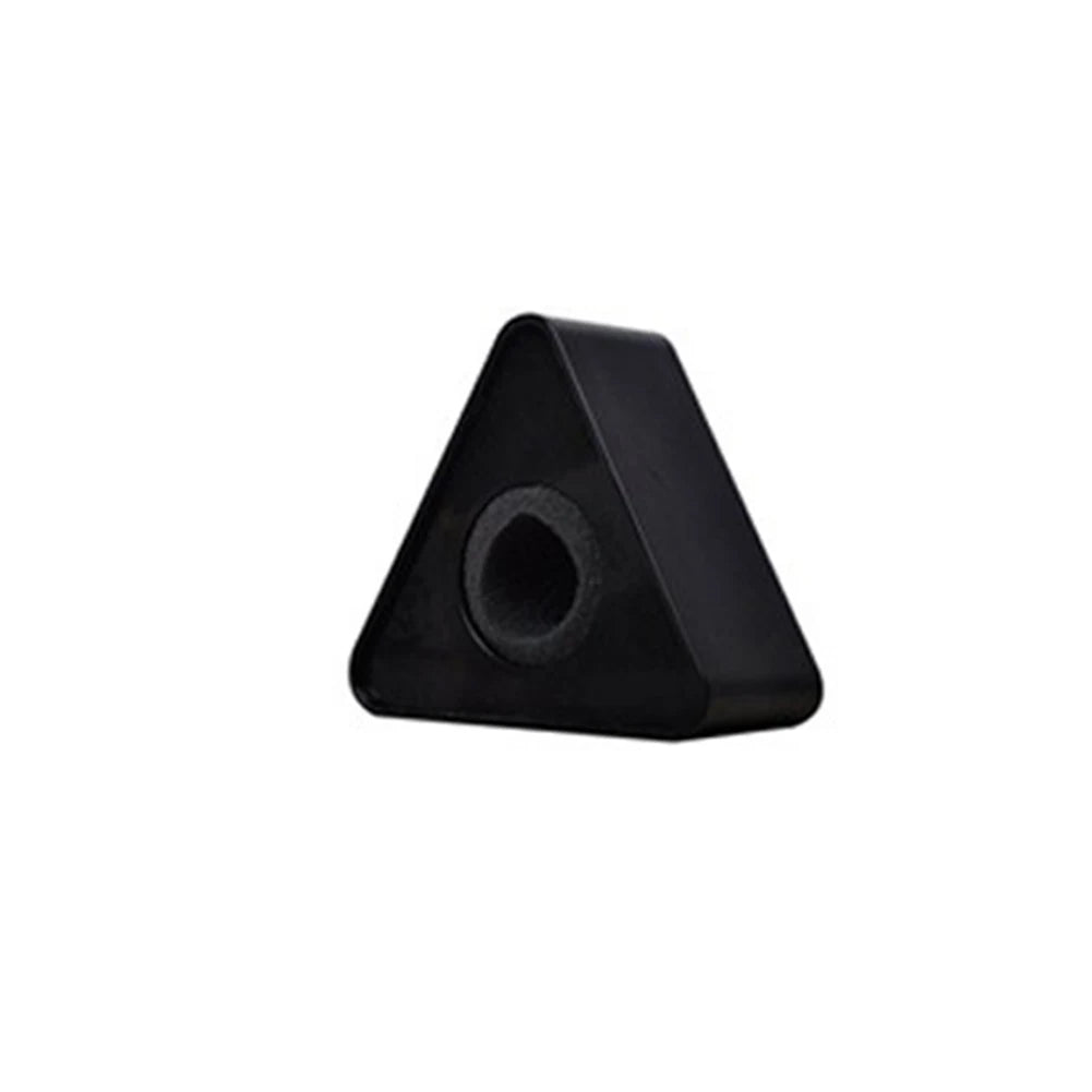 Interview Mic Flag Stand – ABS Logo Holder 38mm Square/Triangle