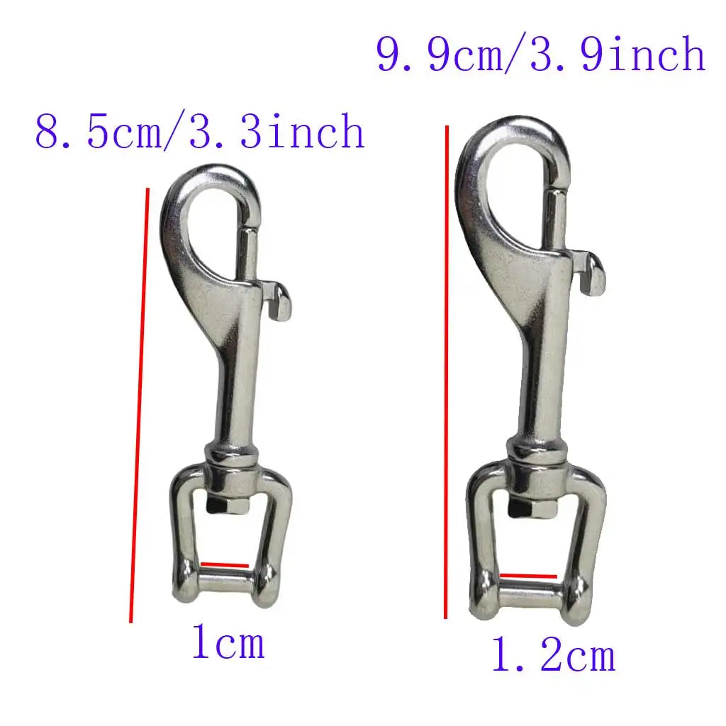 85/99mm Marine Diving Shackle Bolt Swivel Strap Eye Bolt Snap Heavy Duty Sailing Boat Chain Clip Hook Oasis Select