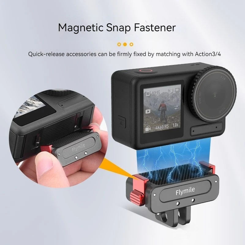DJI Osmo Nano Magnetic Quick Release Folding Adapter | Metal