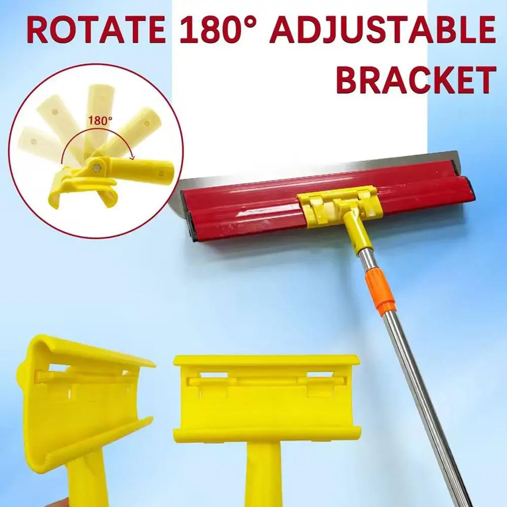 Clip-on Connector for Skimming Blade Putty Trowel Adjustable Adapter Handle Attachment for Drywall Finishing Tool Oasis Select