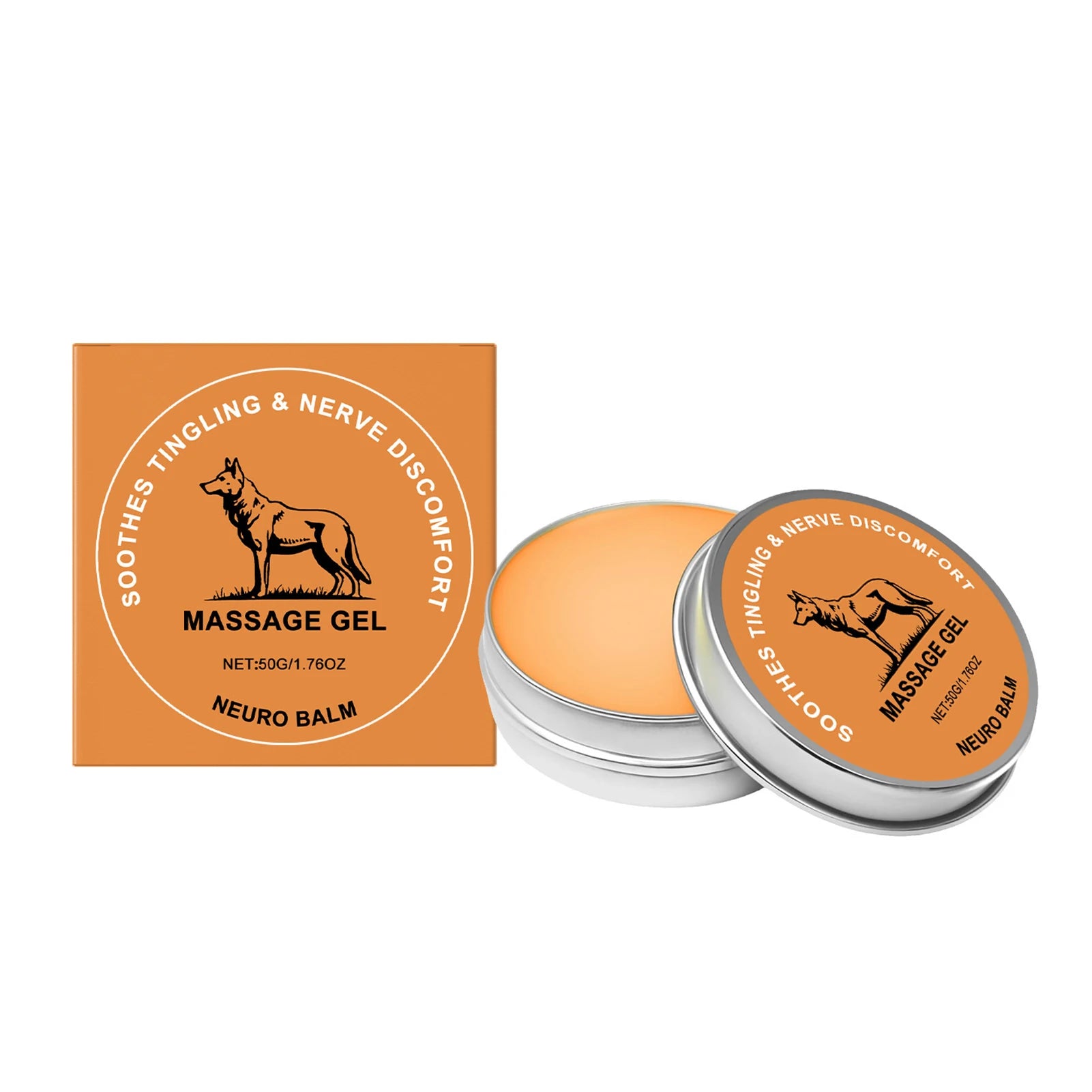 Natural Herbal Cooling Massage Balm with Magnesium – 50g Herbal Massage Balm Oasis Select 1pcs 50g