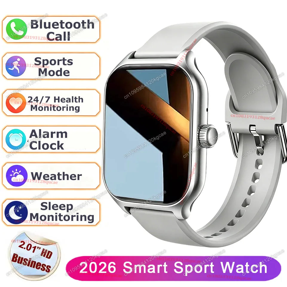 Ola Esporte HT30 Smart Watch – 2.01" HD Bluetooth Fitness Watch