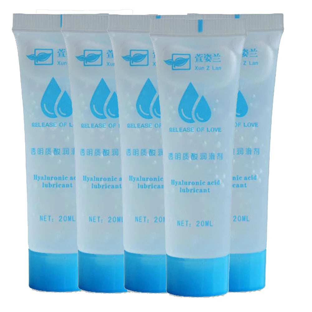 1/2/5PCS Personal Lubricant Long Lasting, Ph Balanced,Safe Water Based Lubricant Sex Lube for Men, Women, and Couples Adult Oasis Select 20ml X5