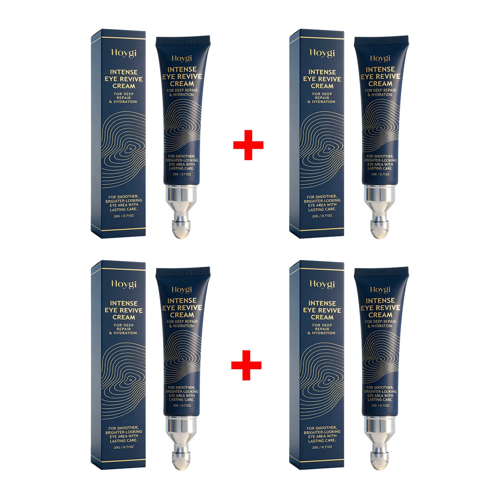 Hydrating Eye Cream with Massage Applicator Around the Eyes Smoothing Fine Lines Anti Dark Circle Puffiness Brighten Eye Contour Oasis Select 4pcs
