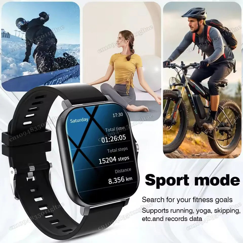 Smart Watch For Android IOS Watches 2.01inch HD Display Bluetooth Call Message Alert Music Sports Mode Smartwatch Men Women Gift Oasis Select