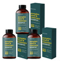 Water Ice Levin Pumpkin Seed & Rosemary Shampoo with Castor Oil & Biotin for Hair Growth, 5M Care, Non-Sticky Formula Oasis Select Smoothing & Straightening