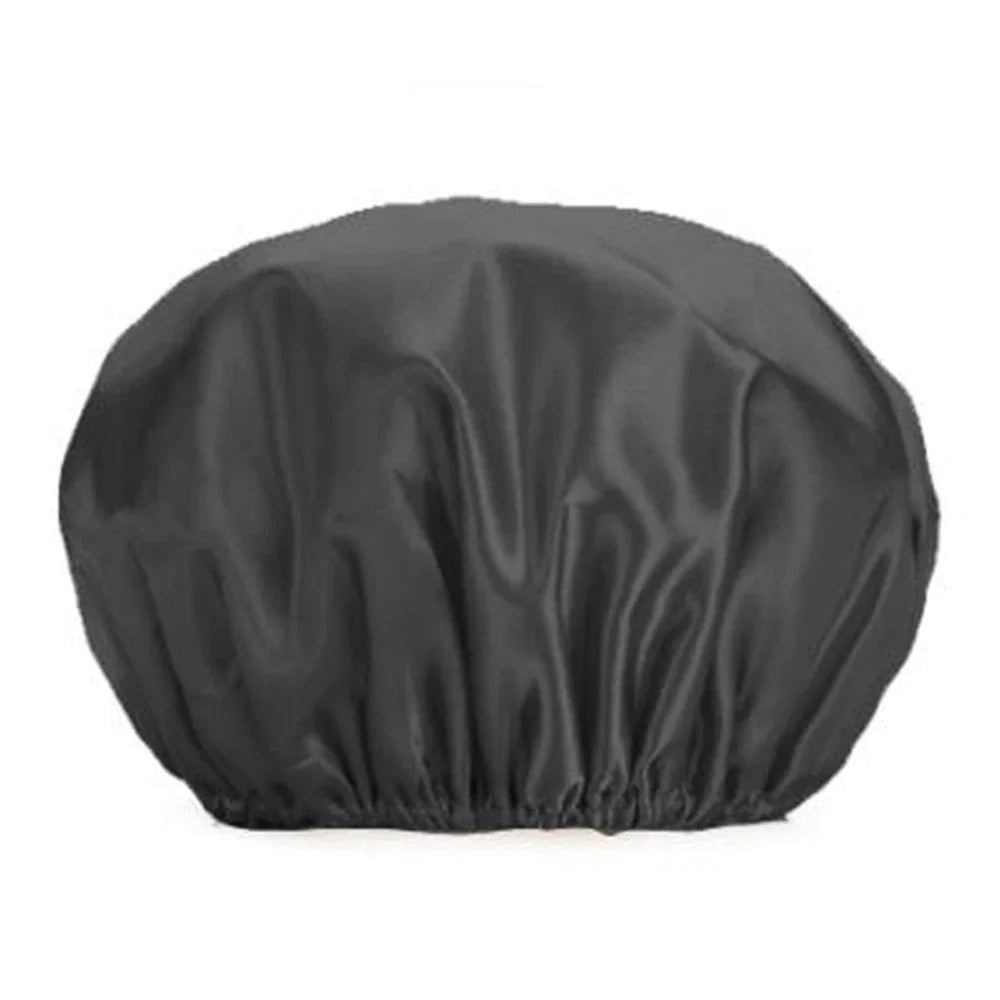 2024 new Home shower cap Double-layer Waterproof Shower Cap Solid Color Reusable EVA Shower Cap For Women Oasis Select Black China